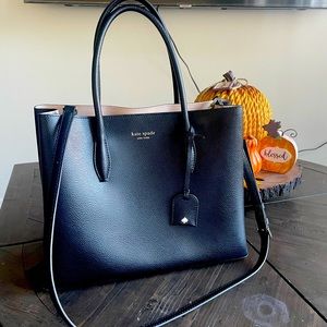 Kate Spade Harper Satchel black
